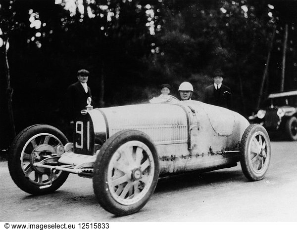 Louis Chiron In A Bugatti Louis Chiron In A Bugatti 1927 Artist