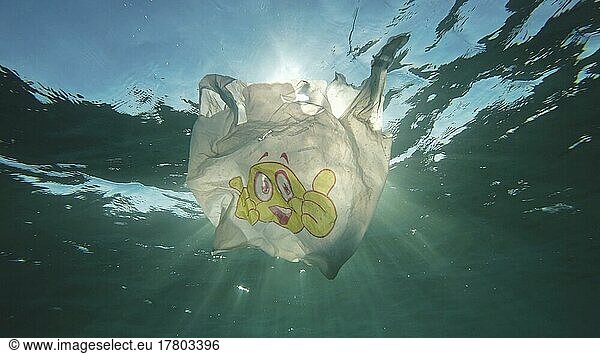 Plastic Pollution Plastic Pollution Used Plastic Bag With Smiley Face