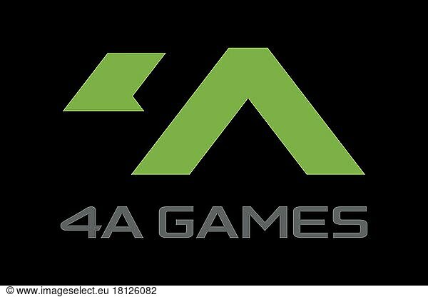 4A Games  Logo  Schwarzer Hintergrund