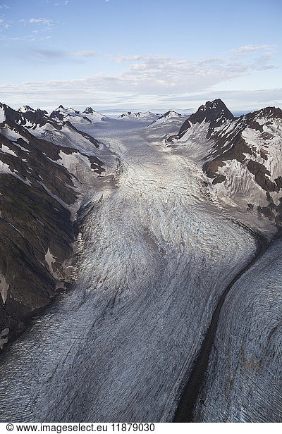 'A glacier in Kachemak Bay State Park; Alaska  United States of America'