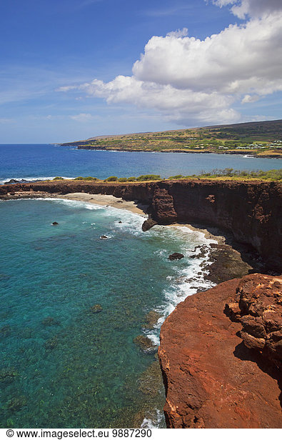 4 Amerika Hintergrund Verbindung Jahreszeit Gewölbe Bucht Hawaii Lanai