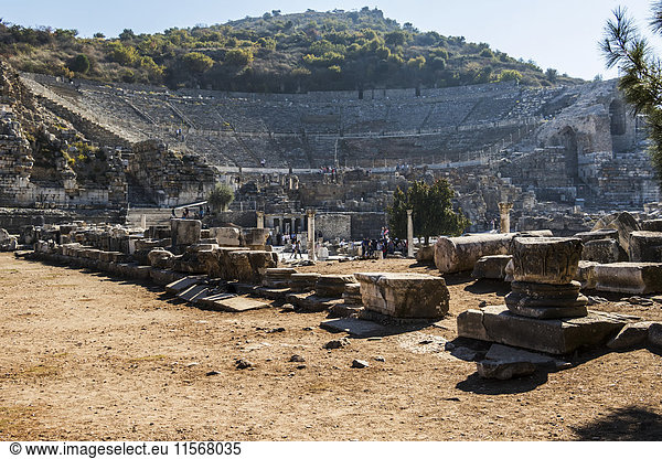 'Amphitheatre; Ephesus  Izmir  Turkey'
