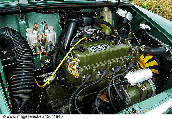 1967 Austin Mini Kombi-Motor. Künstler: Unbekannt.