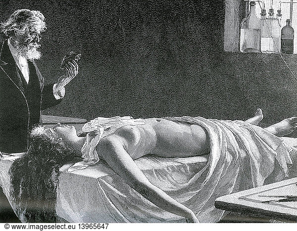'Autopsy  ''Heart's Anatomy''  1890'