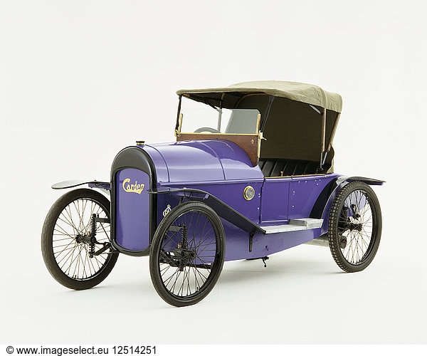 1921 Carden 7hp Cyclecar. Künstler: Unbekannt