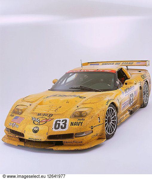 2002 Chevrolet Corvette Le Mans Rennwagen. Künstler: Unbekannt.