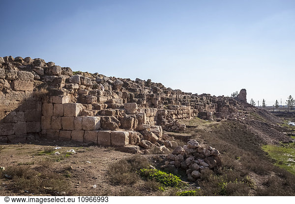 'City walls of the ancient city of Harran; Harran  Turkey'