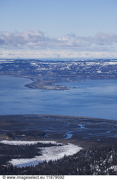 'Coastline of Homer Spit; Homer  Alaska  United States of America'