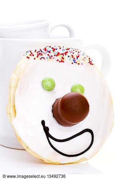 'Cookie  ''Amerikaner'' with smiley'