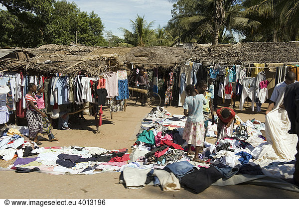'Ein Markt für gebrauchte Kleidungsstücke