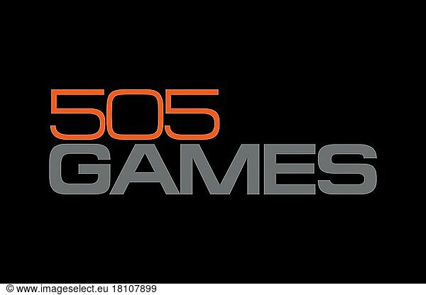 505 Games  Logo  Schwarzer Hintergrund