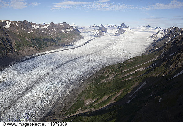 'Glacier in Kachemak Bay State Park; Alaska  United States of America'