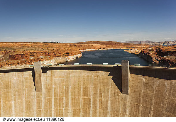 'Glen Canyon Dam  Colorado River; Arizona  United States of America'