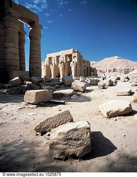 Ägypten,  Luxor,  Ramesseum