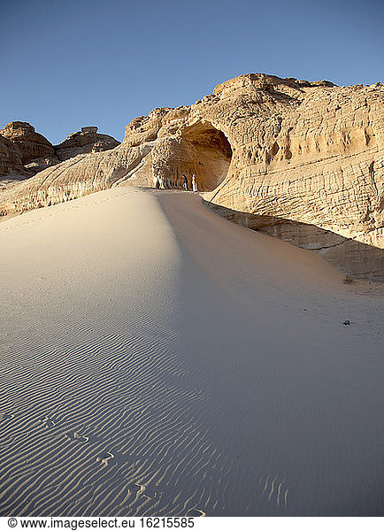 Ägypten  Blick auf die Wüste
