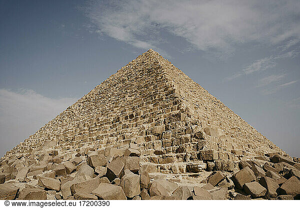 Ägypten  Kairo  Große Pyramide von Gizeh