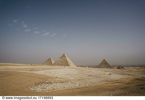 Ägypten  Kairo  Pyramiden von Gizeh