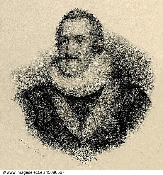 'Henry IV'  (1553-1610)  c1830. Creator: Francois-Seraphin Delpech.