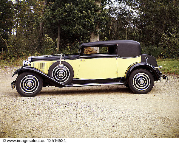 1928 Hispano-Suiza. Künstler: Unbekannt