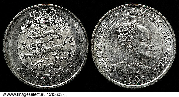 20 Kroner coin  Denmark  2006