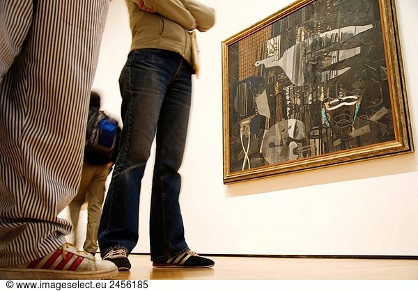 Öl auf Leinwand von Pablo Picasso an der MOMA - Museum of Modern Art New York  USA