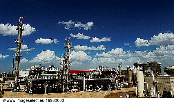 Öl- und Gasaufbereitungsanlage