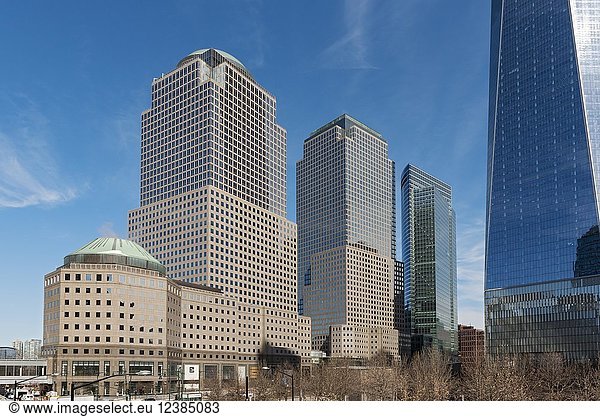 225 Liberty Street  200 Vesey Street and 200 West Street buildings  World Financial Center  New York City  USA  North America