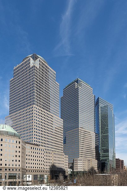 225 Liberty Street  200 Vesey Street and 200 West Street buildings  World Financial Center  New York City  USA  North America