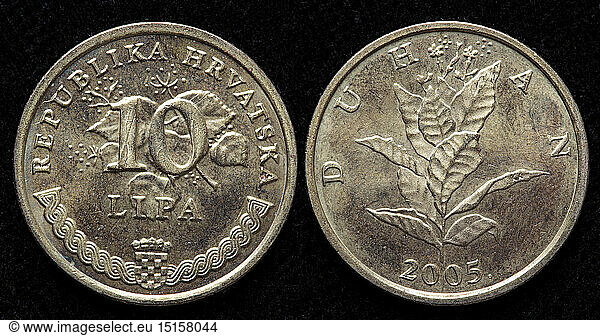 10 Lipa coin  Croatia  2003