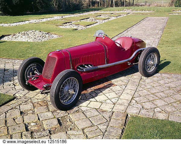 1933 Maserati 4CM-2000 Rennwagen. Künstler: Unbekannt