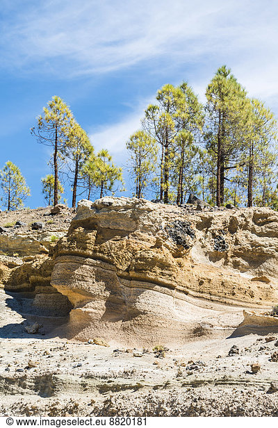 'Paisaje Lunar ''Mondlandschaft'' Vilaflor Teneriffa Kanarische Inseln Spanien'