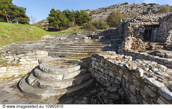 'Philippian jail; Philippi  Greece'