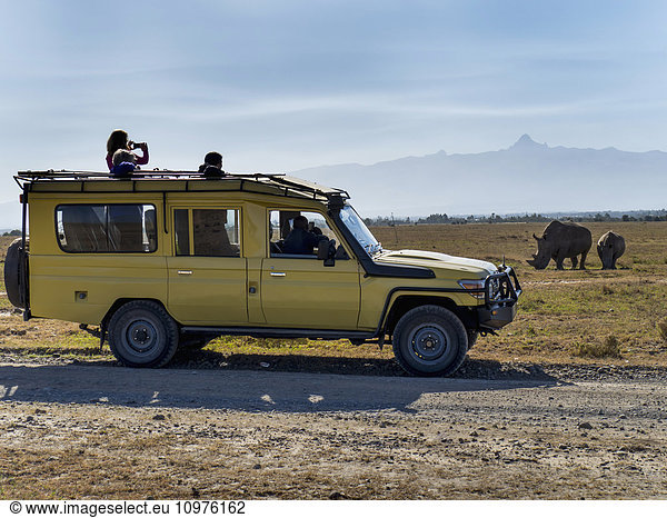 'Rhinos in Ol Pejeda Conservancy; Kenya'