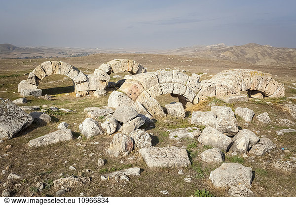 'Ruins of ancient Laodicea  an early centre of Christianity and one of the Seven Churches of Revelation; Laodicea  Turkey'