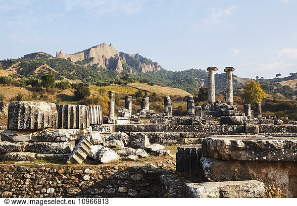 'Ruins of the Temple of Artemis; Sardis  Turkey'