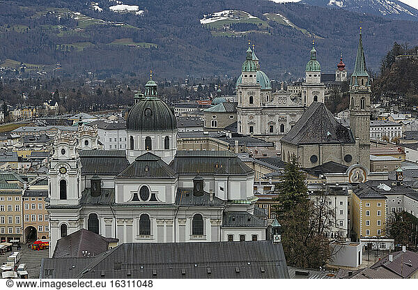 Österreich  Land Salzburg  Salzburg  Altstadt und Salzburger Dom