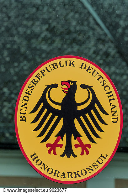 Österreich  Linz  Unterschrift beim Honorarkonsulat der Bundesrepublik Deutschland