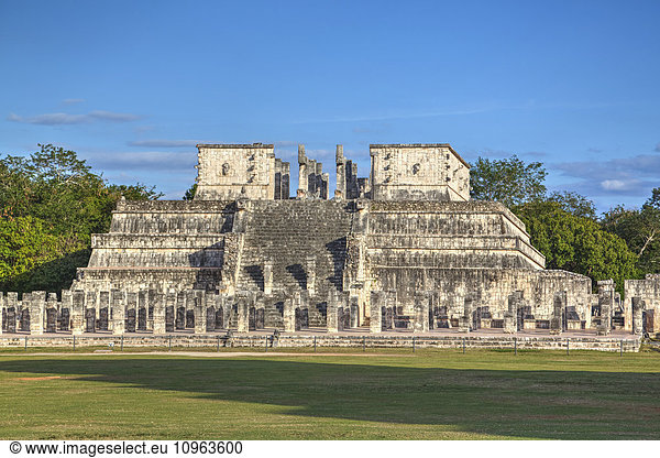'Temple of Warriors  Chichen Itza; Yucatan  Mexico'