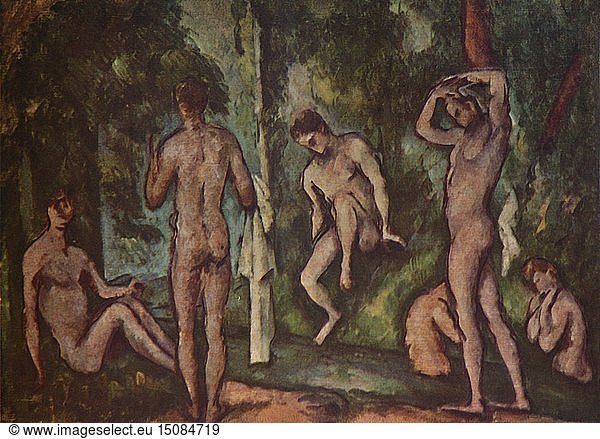 'The Bathers'  1894  (1937). Creator: Paul Cezanne.
