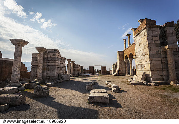 'Tomb of Saint John and Saint John's Basilica; Ephesus  Turkey'