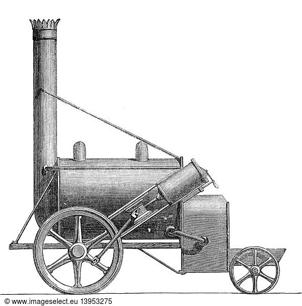 'Trevithick and Vivian's ''Puffing Devil''  1801'