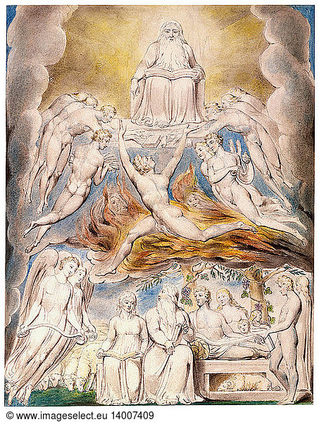 'William Blake's ''Satan Before the Throne of God'''