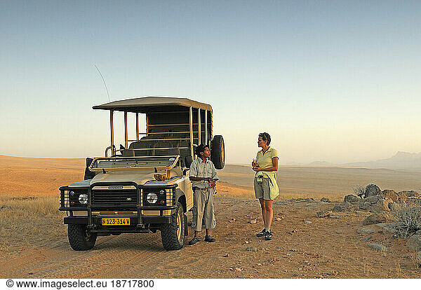 4x4 Tour  Serra Cafema Wilderness Safaris at Kunene River  Kunene Region  Namibia