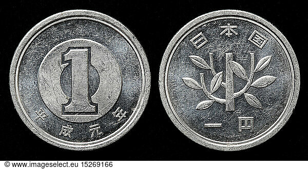 1 Yen coin  Japan