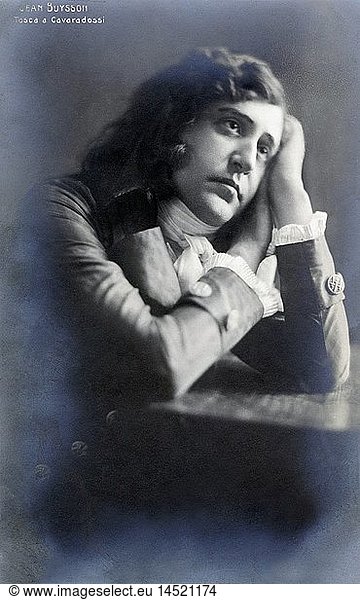 A4  Buysson  Jean  * 1875  deut. SÃ¤nger (Tenor)  Portrait  als 'Mario Cavaradossi' in der Oper 'Tosca' von Giacomo Puccini  Fotopostkarte  Verlag Josef Paul BÃ¶hm  MÃ¼nchen  um 1905