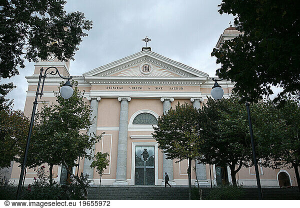 A cathedral in Sardinia