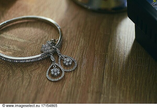A elements  and fashion accessories and weddings fashion decoration.
