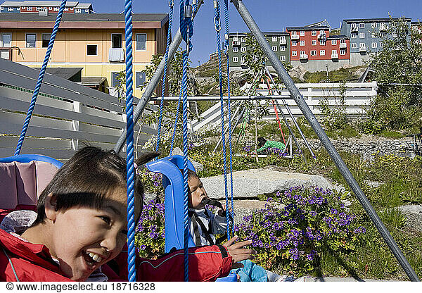 A home for disabled children in Qaqortoq  Greenland.