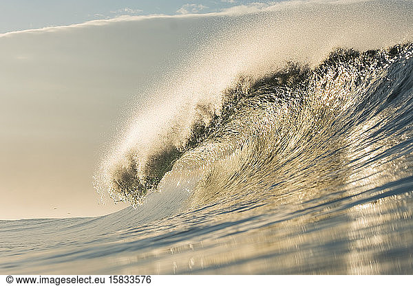 A morning wave in Costa Rica