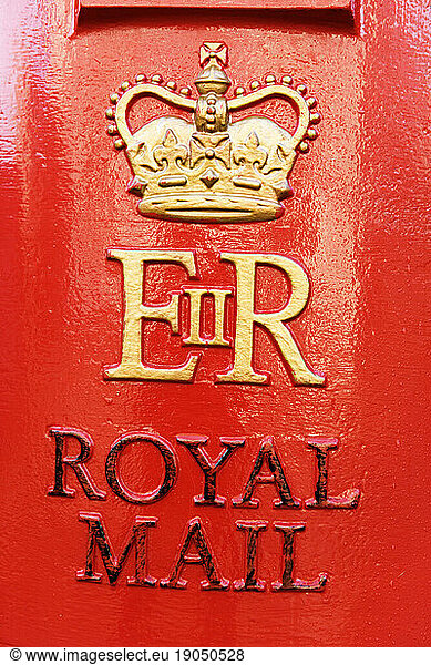 A Royal mailbox.